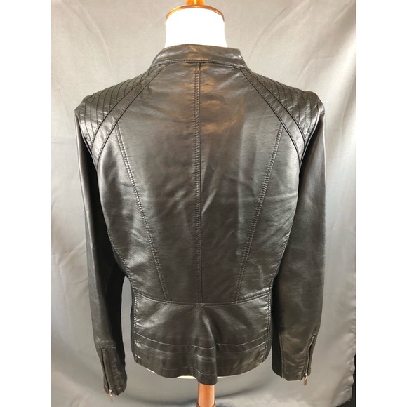 Cute Vegan leather jacket - Picture 4 of 8